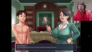 This Teacher Should Abominate Arrested (Summertime Saga) [Uncensored]